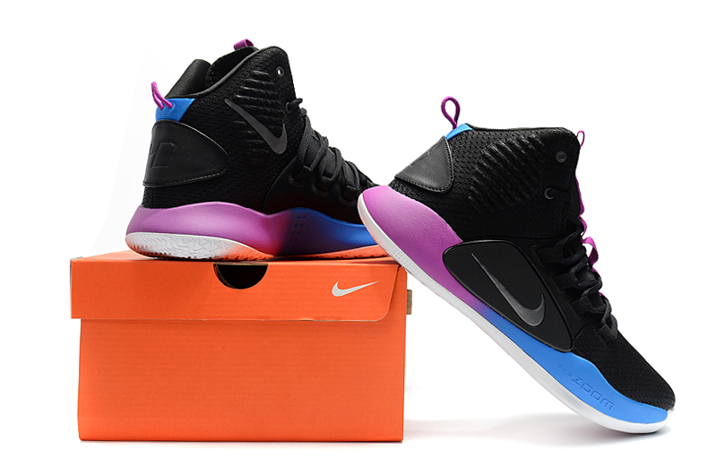 Nike Hyperdunk X EP Black Blue Purple Shoes